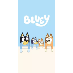 Bluey håndklæde 70x140cm