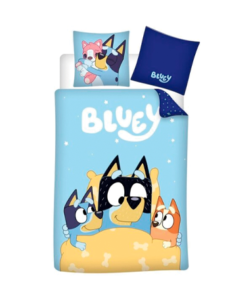 Bluey sengetøj - mørkeblå