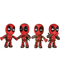 Deadpool bamser 23-30 cm - assorteret