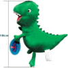 Dinosaur bamse fra Gurli Gris - 19cm