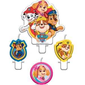 Paw Patrol kagelys - 4 stk.