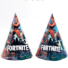 Fortnite Fødselsdagshatte - 6 stk.