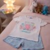 Gurli Gris blå pyjamas sæt (3-6 år)