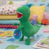 Dinosaur bamse fra Gurli Gris - 19cm