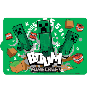 Minecraft Creeper bordskåner 28x43cm