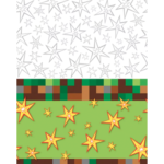 Minecraft TNT borddug - 120x180cm