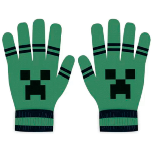 Minecraft creeper handsker - vanter til børn