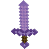 Minecraft fortryllet plastik sværd - 50 cm