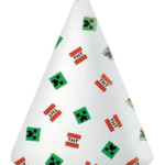 Minecraft Fødselsdagshatte - 6 stk.