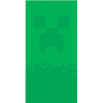 Minecraft håndklæde - Creeper 70x140cm