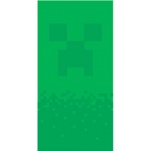 Minecraft håndklæde - Creeper 70x140cm