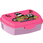 Minecraft lyserød madkasse