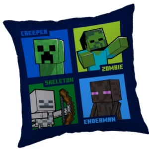 Minecraft Pude - Mørkeblå Mobs