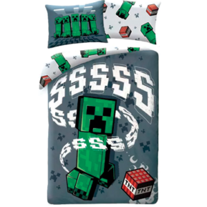 Minecraft ssss sengetøj til børn