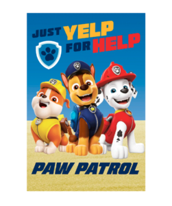 Paw Patrol tæppe - 100x150cm