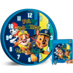 Paw Patrol vægur til børneværelset