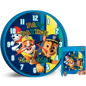 Paw Patrol vægur til børneværelset