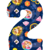Paw Patrol 2 år ballon - 43x66 cm