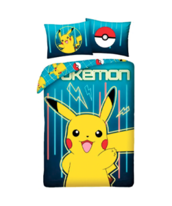 Pikachu sengetøj til børn - Pokemon
