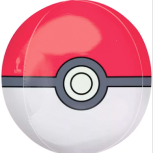 Pokeball folieballon - 38x40 cm