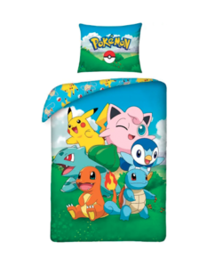 Pokemon First Generation sengetøj - 140x200cm