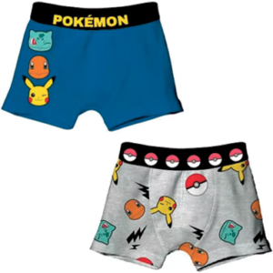 Pokemon boksershorts til børn - 2 stk
