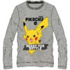 Pokemon grå langærmet t-shirt (8-14 år)