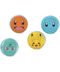 Pokemon hoppebolde - 4 stk.