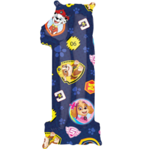 Paw Patrol 1 år ballon - 27x66 cm