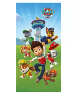 Paw Patrol Team håndklæde - 70x140cm