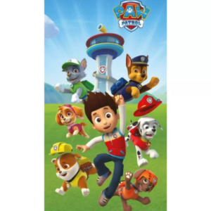 Paw Patrol Team håndklæde - 70x140cm