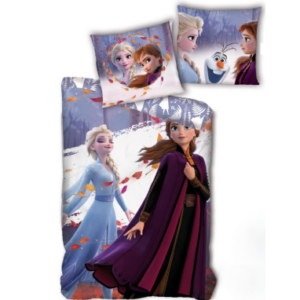 Disney Frost sengetøj - Anna & Elsa - 140×200 cm