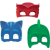 Pyjamasheltene masker - 6 stk.