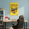 Pikachu charged up plakat- 61x91cm