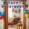 Spiderman Happy Birthday banner - 2m