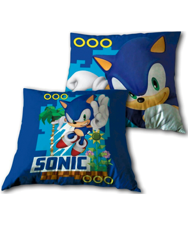 Sonic The hedgehog pude - 40x40cm - Jump