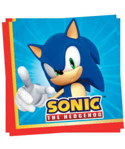 Sonic servietter - 20 stk.