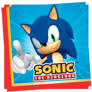 Sonic servietter - 20 stk.