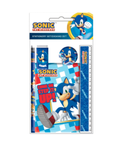 Sonic skolesæt - 5 stk.