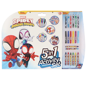 Spiderman Farveblyanter, tusch m.m. - 5-1 set