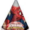 Spiderman fødselsdagshatte - 6 stk.