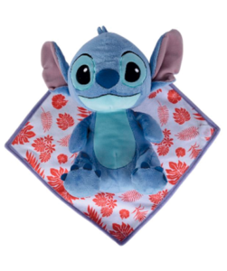 Stitch bamse med nusseklud - 25cm