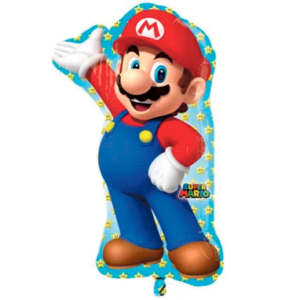 Stor Super Mario ballon - 83cm
