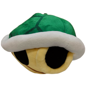 Super Mario Grøn shell bamse 30 cm