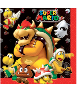 Super Mario servietter - 20 stk.