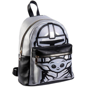 The Mandalorian læder grå rygsæk