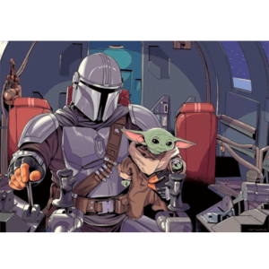 The Mandalorian puslespil - 1000 brikker