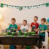 Minecraft Creeper Happy Birthday banner - 1 stk.