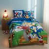 Sonic sengetøj - 3 karakter - 140x200cm
