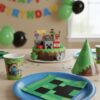 Minecraft Creeper Servietter - 20 stk.